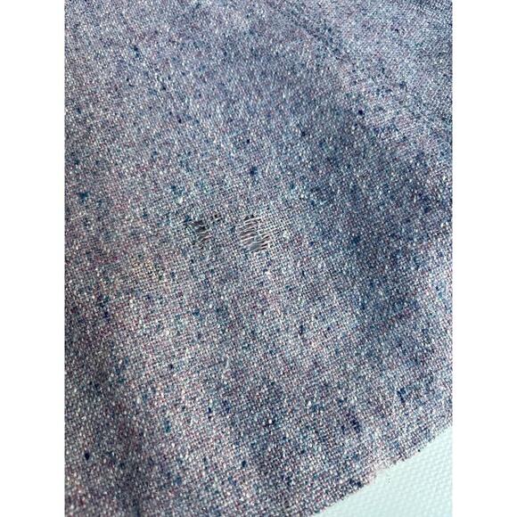 Isda & Co Lavender Gray Wool Flared Skirt Size 2 Metallic Thread - Picture 5 of 7